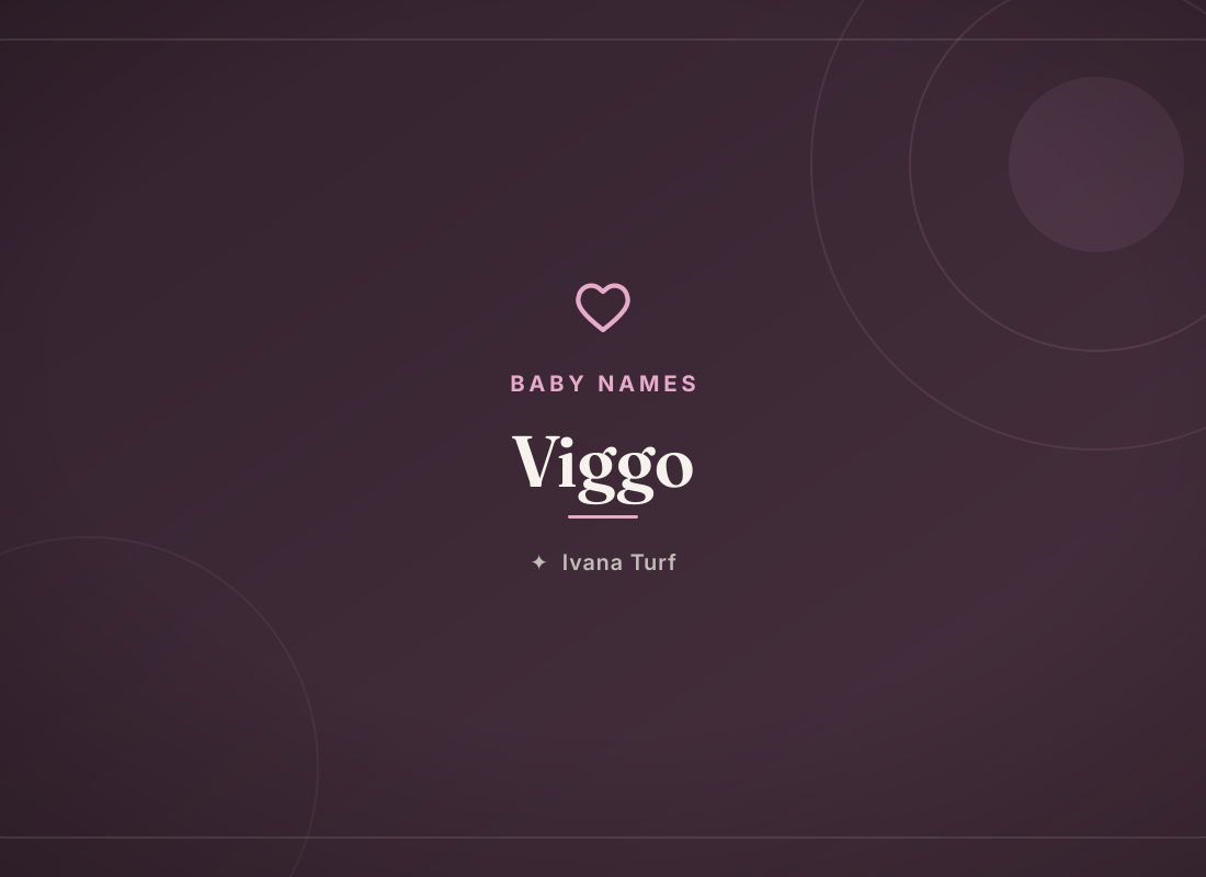 What Does the Name Viggo Mean? Origin, Meaning & Popularity — Ivana Turf